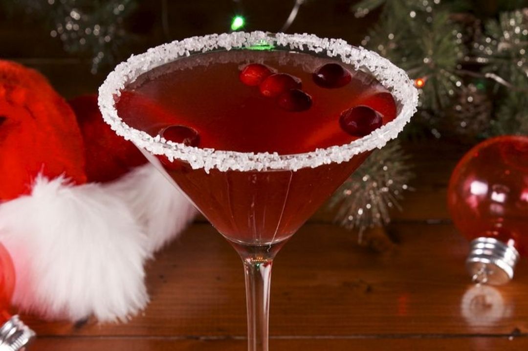 christmascocktails Santa Clausmopolitan
