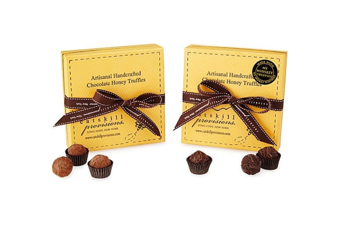 Whiskey chocolates